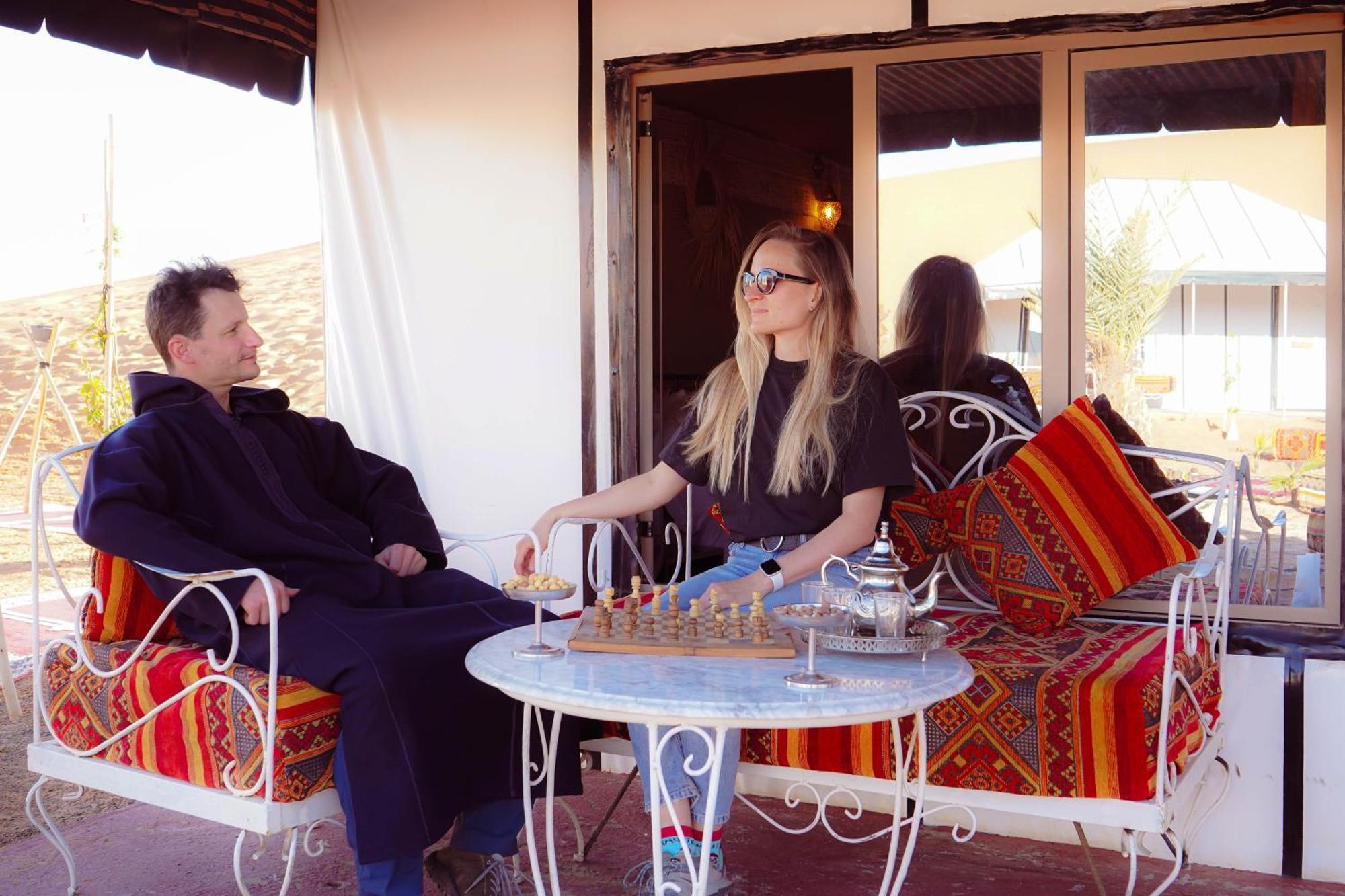 Nizar Luxury Tent Merzouga Exterior foto